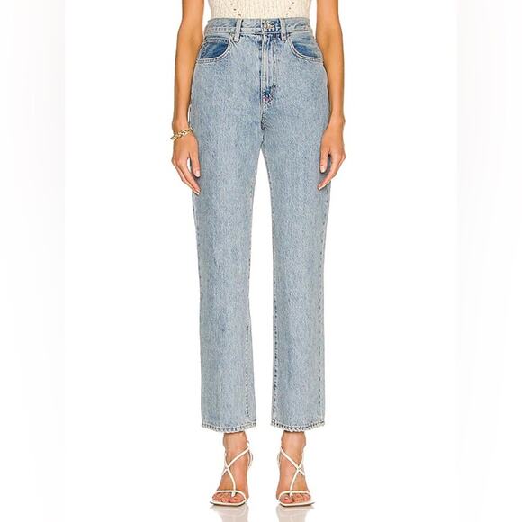 SLVRLAKE Denim - SLVRLAKE London High Rise Straight in Fool For Love Jeans Women’s Size 32
